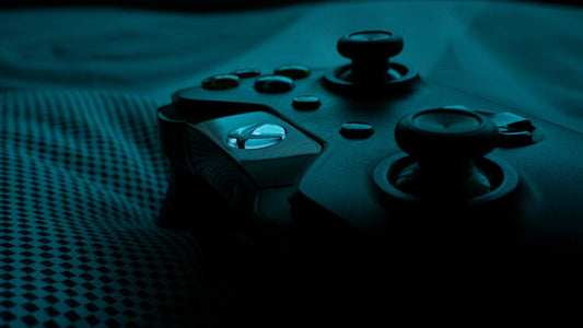 black XBox controller