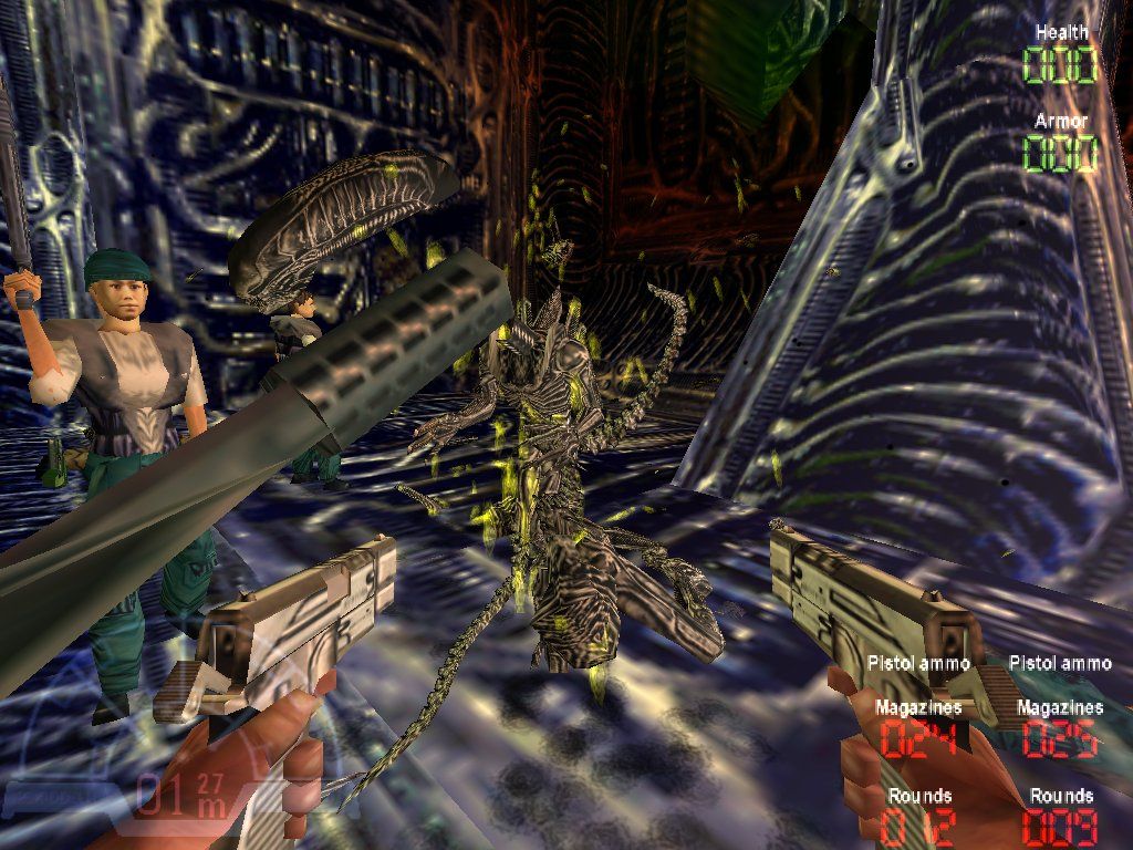 Aliens Versus Predator Gold Edition Disc 1-2 Microsoft Windows PC CD-PC Gamez USA