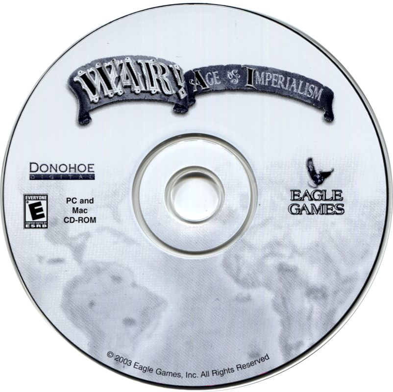 War Age of Imperialism Microsoft Windows PC CD-PC Gamez USA