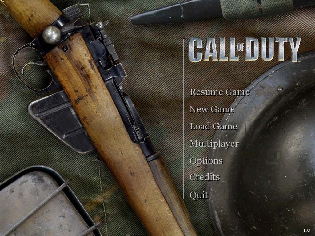 Call of Duty Disc 1-2 Microsoft Windows PC CD-PC Gamez USA