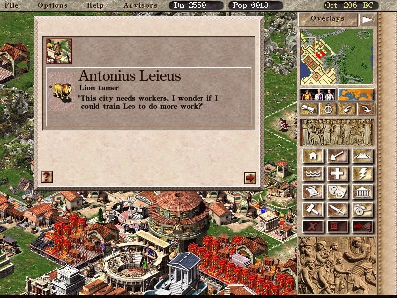 Caesar III Microsoft Windows PC CD-PC Gamez USA