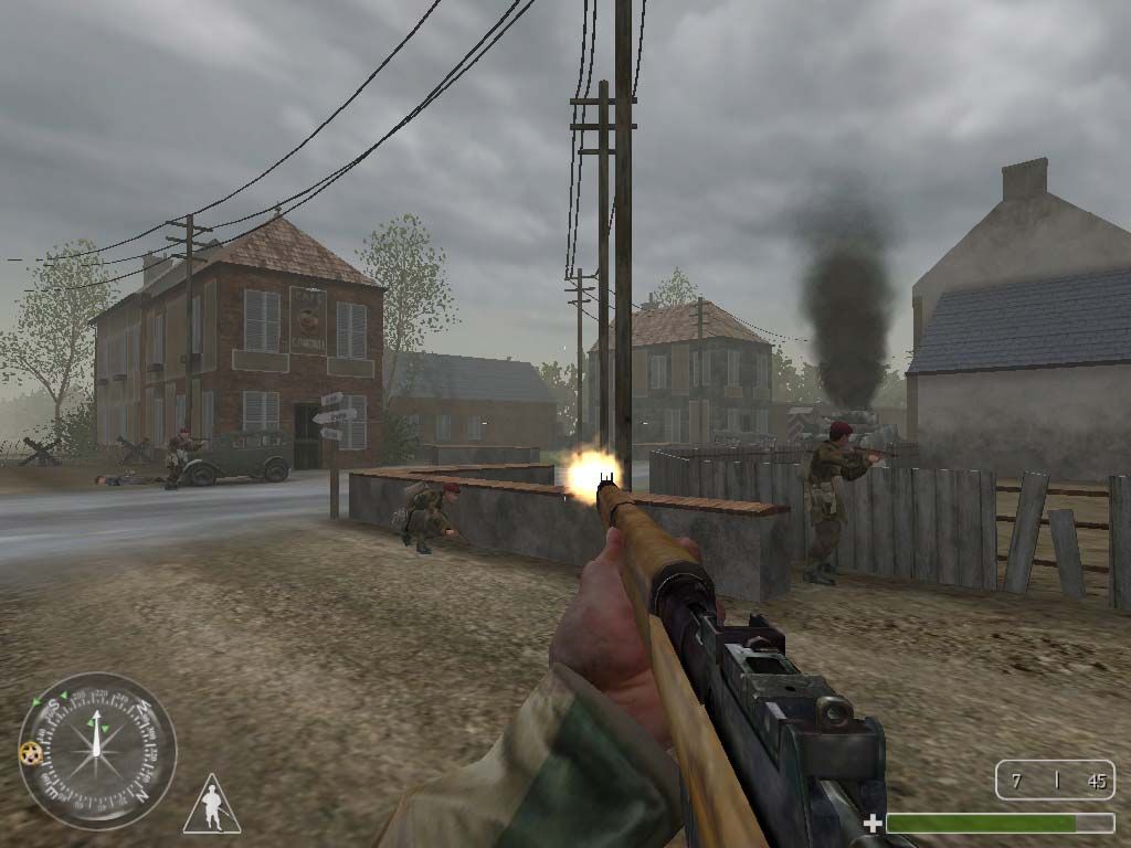 Call of Duty Disc 1-2 Microsoft Windows PC CD-PC Gamez USA