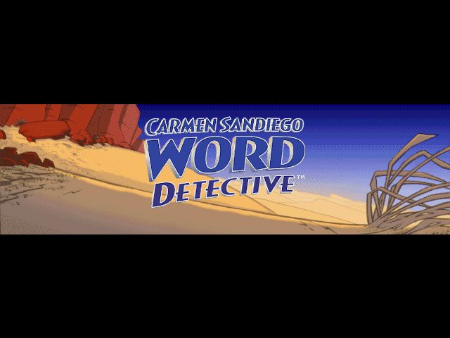 Carmen SanDiego Word Detective Microsoft Windows PC CD-PC Gamez USA