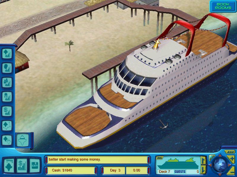 Cruise Ship Tycoon Microsoft Windows PC CD-PC Gamez USA
