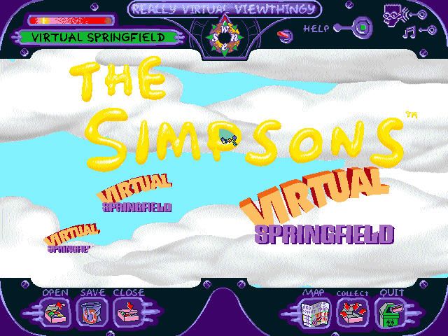 The Simpsons Virtual Springfield Microsoft Windows PC CD-PC Gamez USA