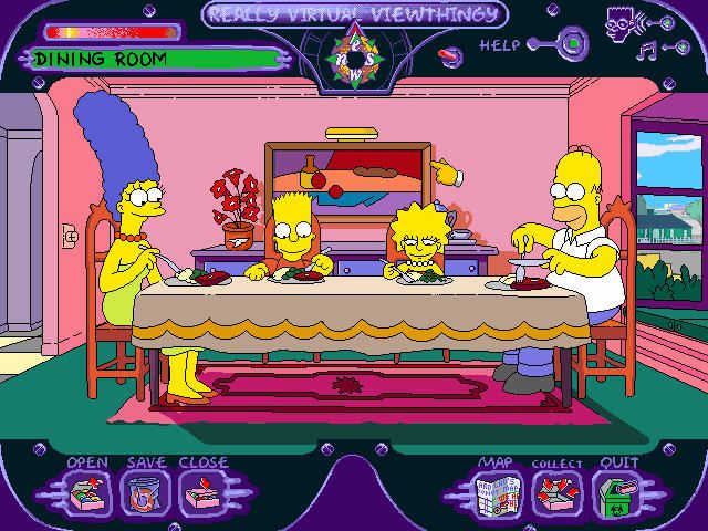 The Simpsons Virtual Springfield Microsoft Windows PC CD-PC Gamez USA