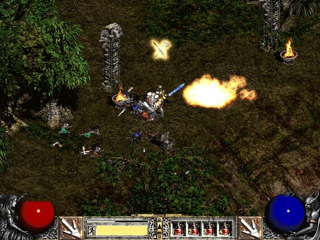 Diablo II Disc 1-3 Microsoft Windows PC CD-PC Gamez USA