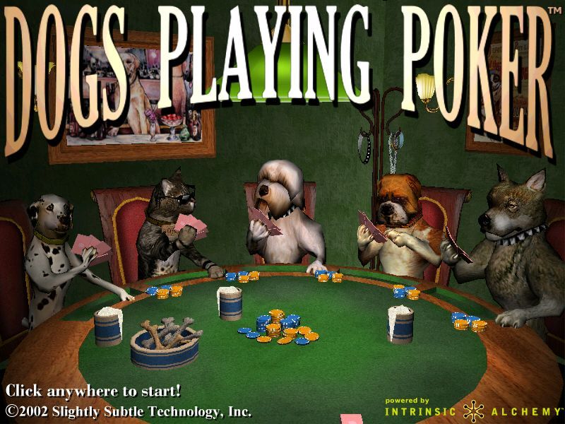 Dogs Playing Poker Microsoft Windows PC CD-PC Gamez USA