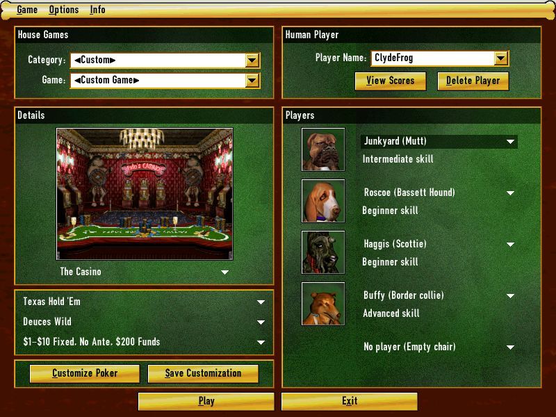 Dogs Playing Poker Microsoft Windows PC CD-PC Gamez USA
