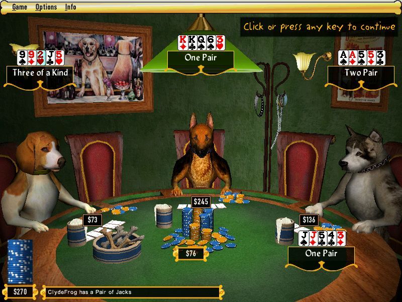 Dogs Playing Poker Microsoft Windows PC CD-PC Gamez USA