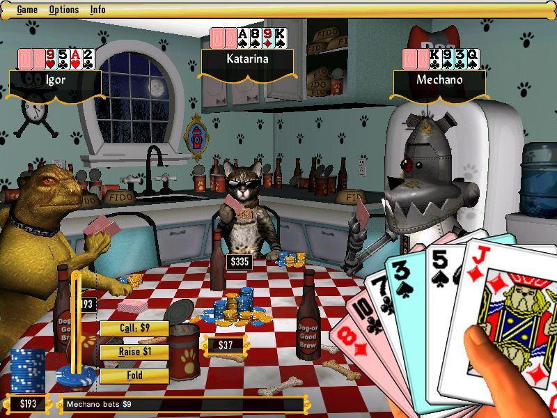 Dogs Playing Poker Microsoft Windows PC CD-PC Gamez USA