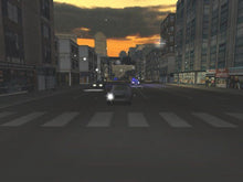 Tanner races through city streets in Driver Microsoft Windows PC CD, evading police and rivals in thrilling missions.