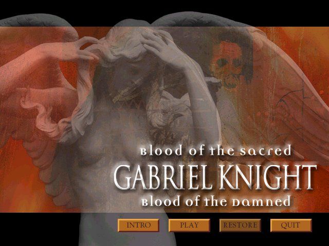 Gabriel Knight 3 - Blood of the Sacred, Blood of the Damned Disc 1-3 Microsoft Windows PC CD-PC Gamez USA