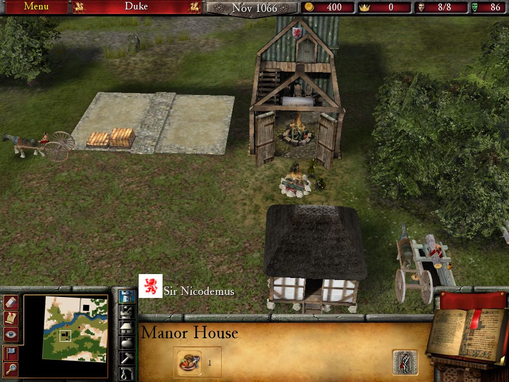 Firefly Studios Stronghold 2 Disc 1-2 Microsoft Windows PC CD-PC Gamez USA