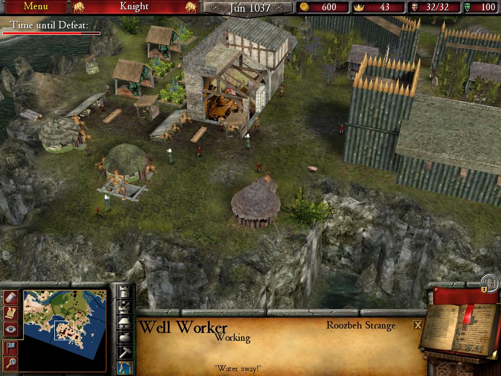 Firefly Studios Stronghold 2 Disc 1-2 Microsoft Windows PC CD-PC Gamez USA