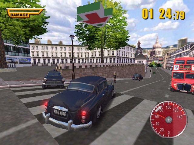 The Italian Job Microsoft Windows PC CD-PC Gamez USA