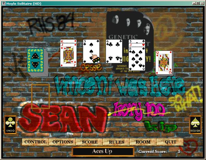 Hoyle Solitaire Microsoft Windows PC CD-PC Gamez USA