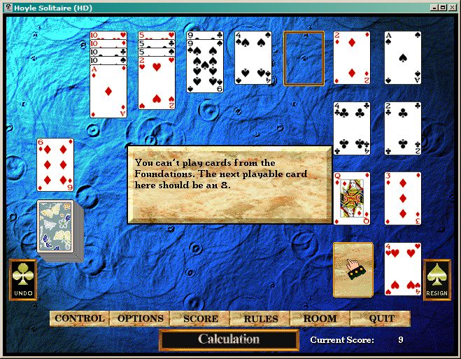 Hoyle Solitaire Microsoft Windows PC CD-PC Gamez USA