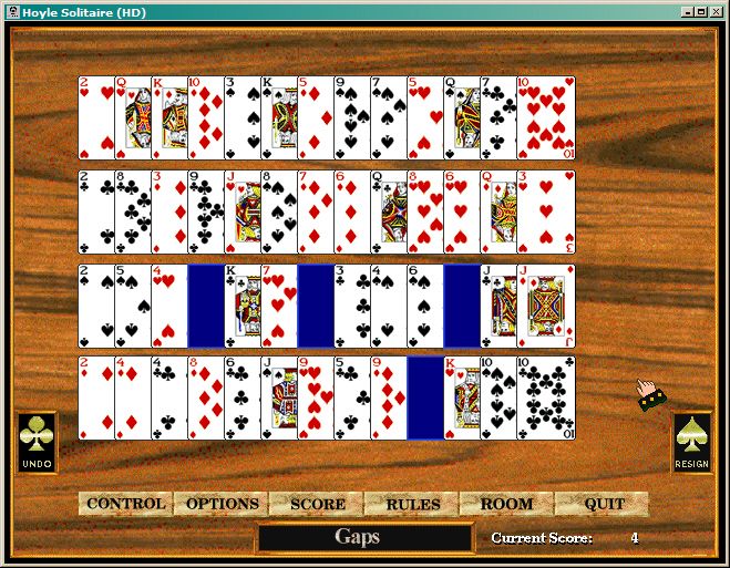 Hoyle Solitaire Microsoft Windows PC CD-PC Gamez USA