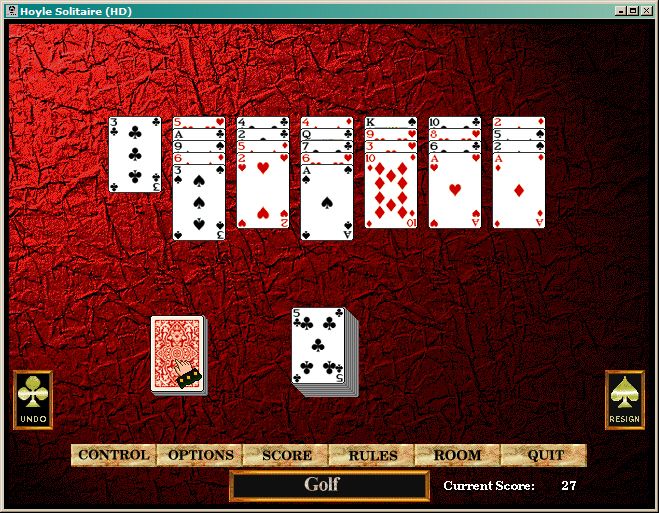 Hoyle Solitaire Microsoft Windows PC CD-PC Gamez USA