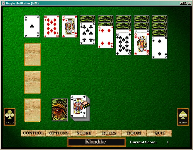 Hoyle Solitaire Microsoft Windows PC CD-PC Gamez USA