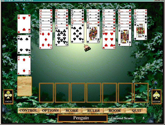 Hoyle Solitaire Microsoft Windows PC CD-PC Gamez USA