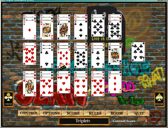 Hoyle Solitaire Microsoft Windows PC CD-PC Gamez USA