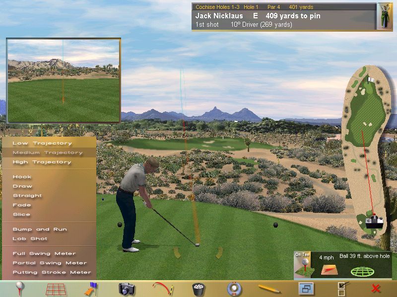 Jack Nicklaus 6 Golden Bear Challenge Microsoft Windows PC CD-PC Gamez USA