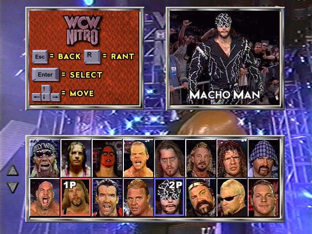 WCW Nitro Microsoft WIndows PC CD-PC Gamez USA