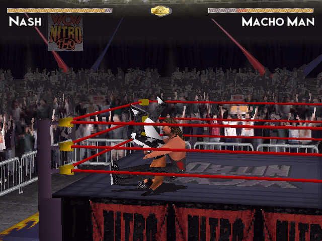WCW Nitro Microsoft WIndows PC CD-PC Gamez USA