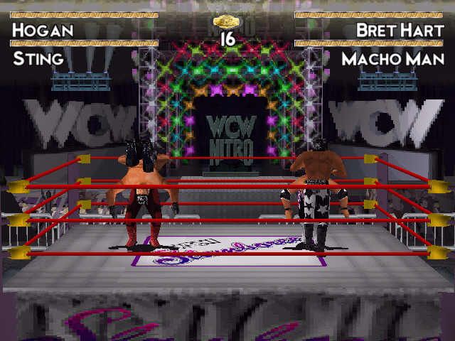 WCW Nitro Microsoft WIndows PC CD-PC Gamez USA
