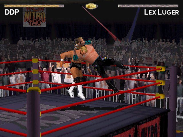WCW Nitro Microsoft WIndows PC CD-PC Gamez USA