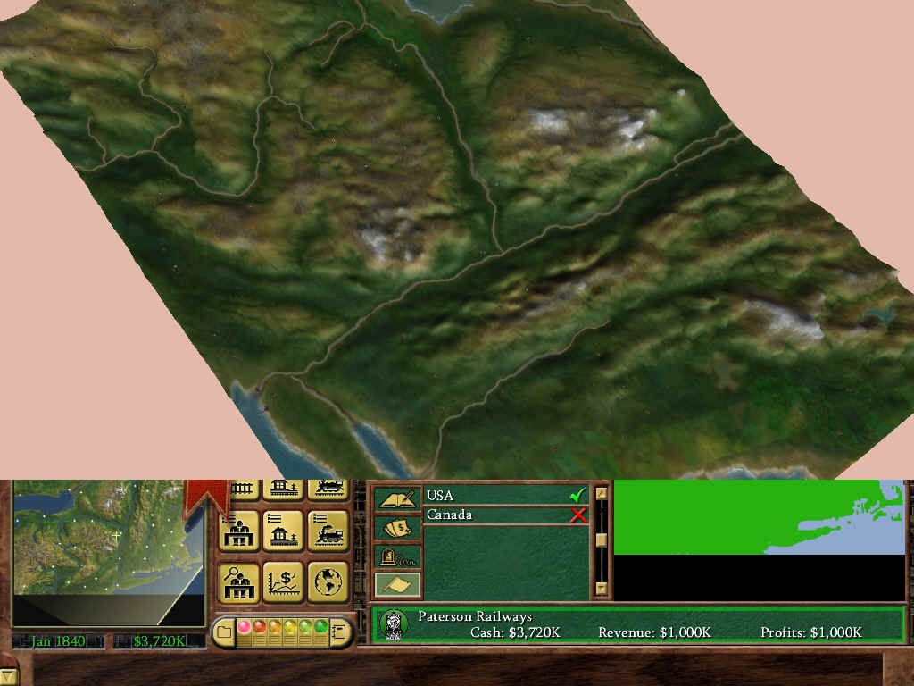 Railroad Tycoon 3 Disc 1-2 Microsoft Windows PC CD-PC Gamez USA