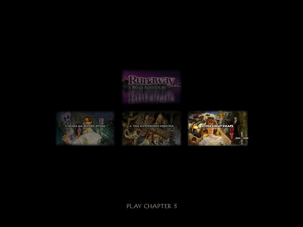 Runaway A Road Adventure Disc 1-3 Microsoft Windows PC CD-PC Gamez USA