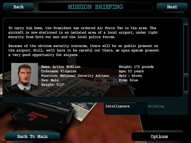 Secret Service In Harm's Way Microsoft Windows PC CD-PC Gamez USA