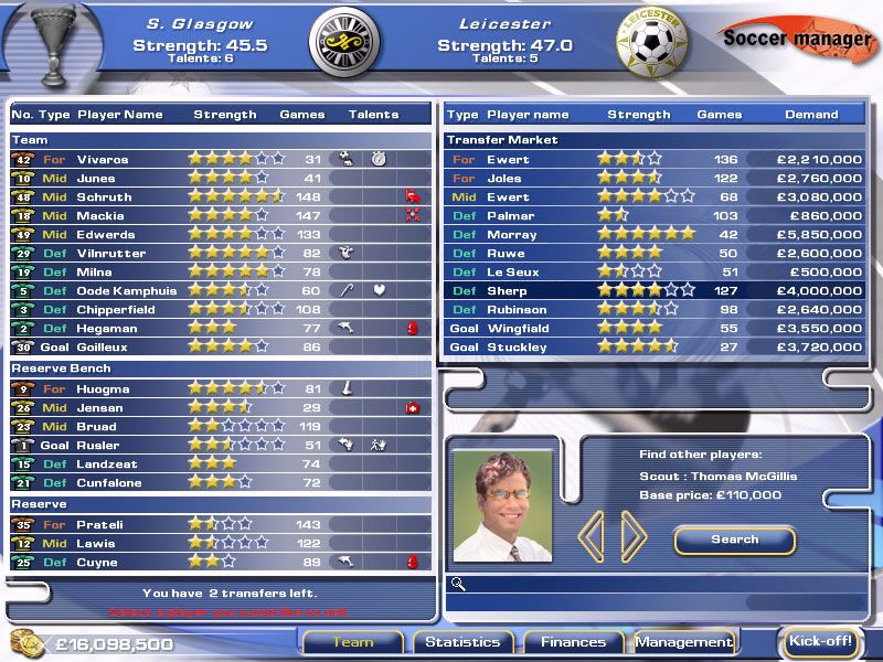 Soccer Manager Microsoft Windows PC CD-PC Gamez USA