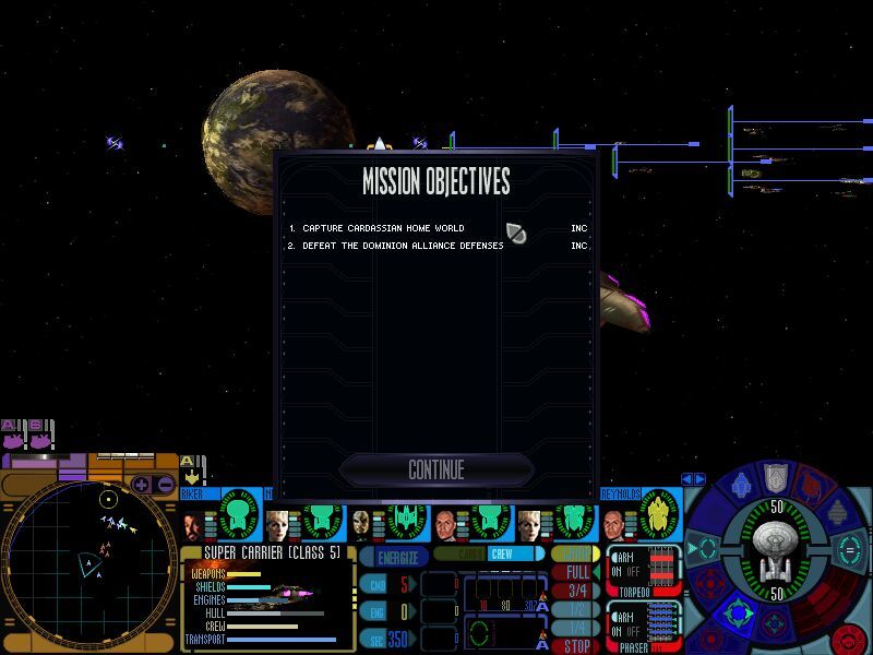 Star Trek Deep Space Nine - Dominion Wars Microsoft Windows PC CD-PC Gamez USA