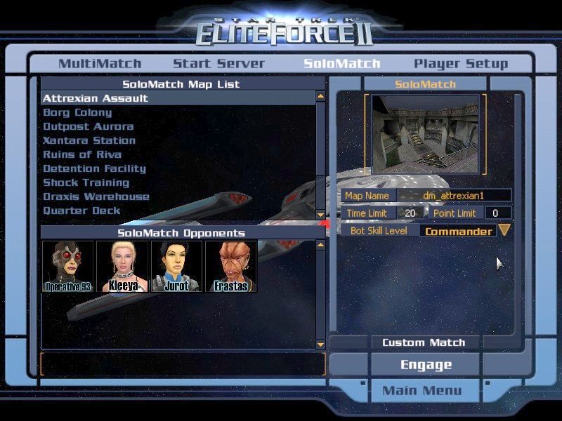 Star Trek Elite Force II Disc 1-2 Microsoft Windows PC CD-PC Gamez USA