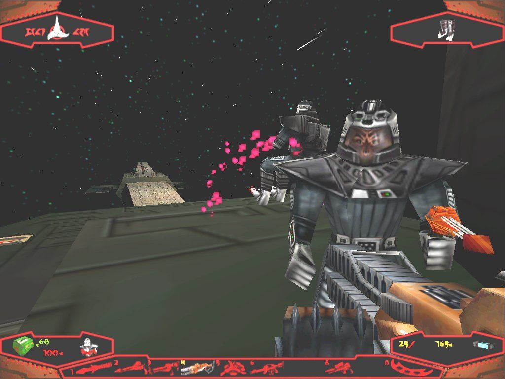 Star Trek The Next Generation Klingon Honor Guard Disc 1-2 Microsoft Windows PC CD-PC Gamez USA