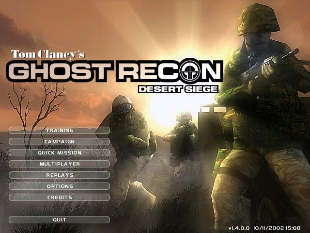 Tom Clancy's Ghost Recon Desert Siege Microsoft Windows PC CD-PC Gamez USA