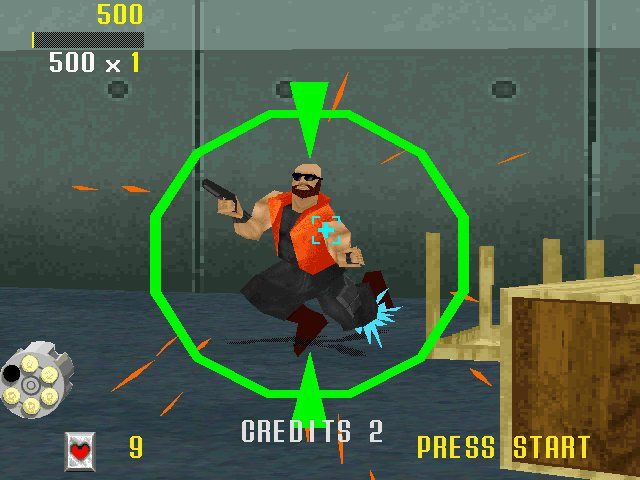Virtua Cop Microsoft Windows PC CD-PC Gamez USA