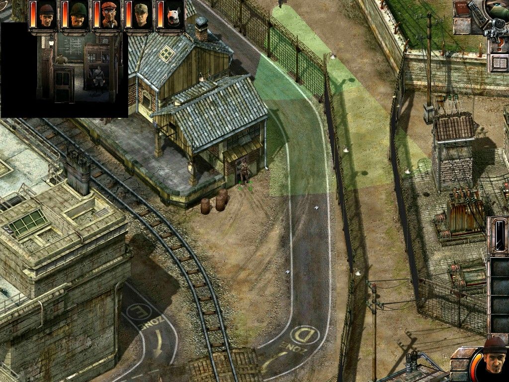 Eidos Commandos 2 Men of Courage Disc 1 - 2 Microsoft Windows PC CD-PC Gamez USA