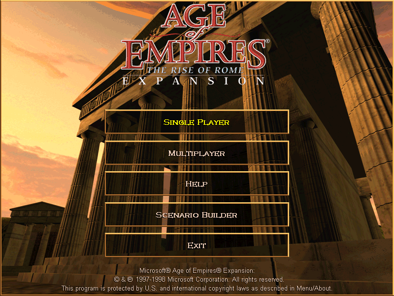 Age Of Empires The Rise Of Rome Expansion Microsoft Windows PC CD-PC Gamez USA