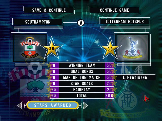 The FA Premier League Stars Microsoft Windows PC CD-PC Gamez USA