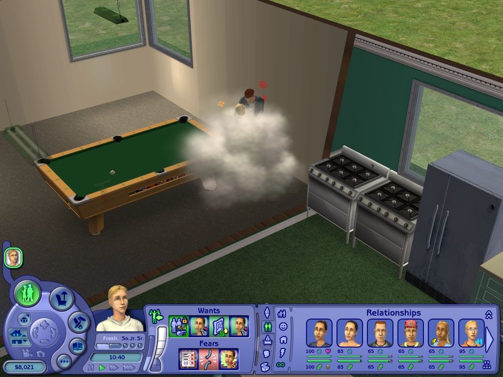 The Sims 2 University Expansion Pack Disc 1-2 Microsoft Windows PC CD-PC Gamez USA