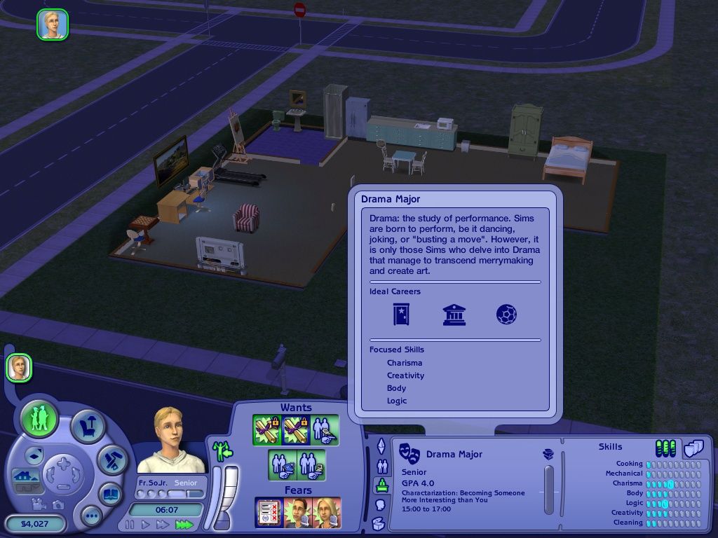 The Sims 2 University Expansion Pack Disc 1-2 Microsoft Windows PC CD-PC Gamez USA