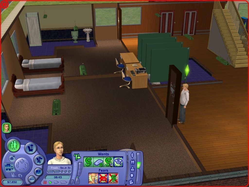 The Sims 2 University Expansion Pack Disc 1-2 Microsoft Windows PC CD-PC Gamez USA