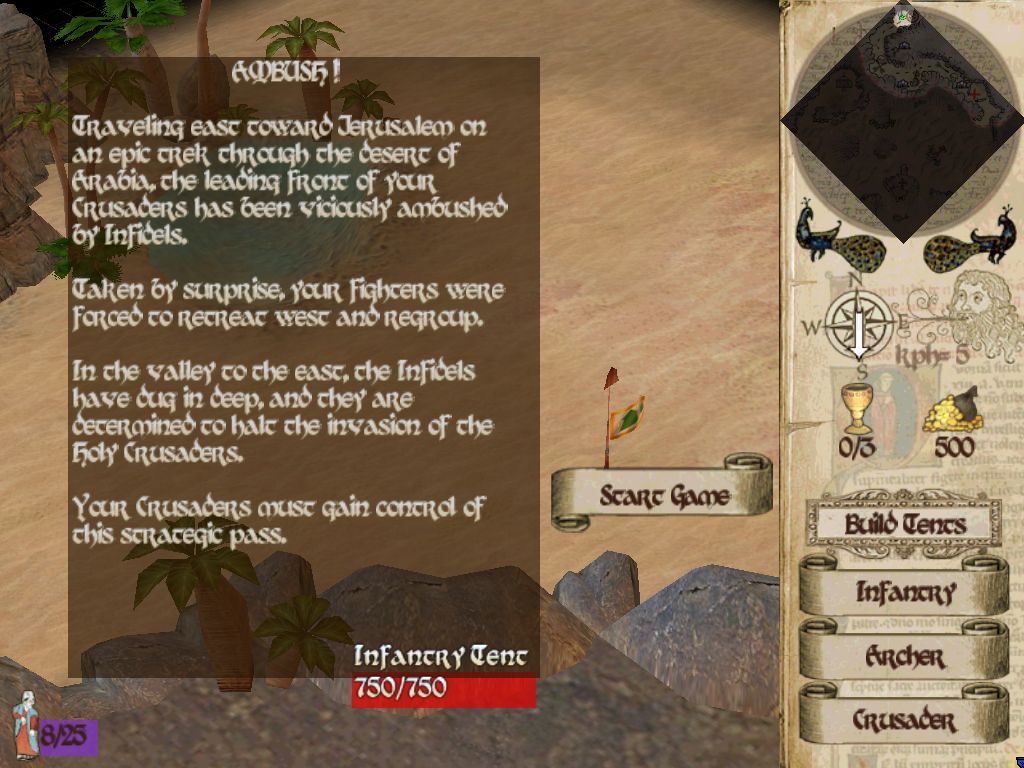 The History Channel Crusades Quest for Power Microsoft Windows PC CD-PC Gamez USA