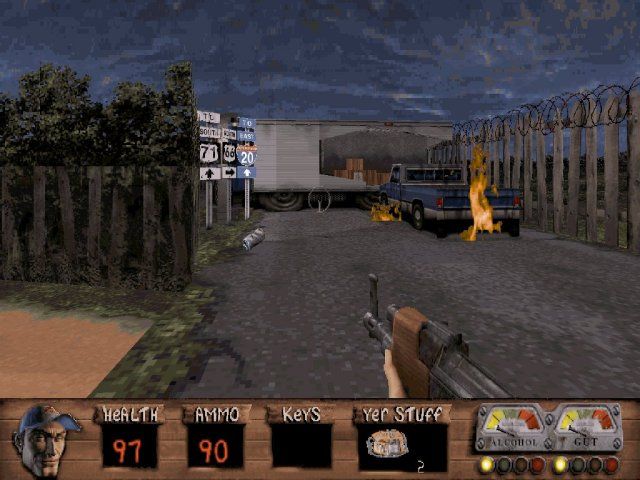 Redneck Rampage - Suckin' Grits on Route 66 Microsoft Windows PC CD-PC Gamez USA