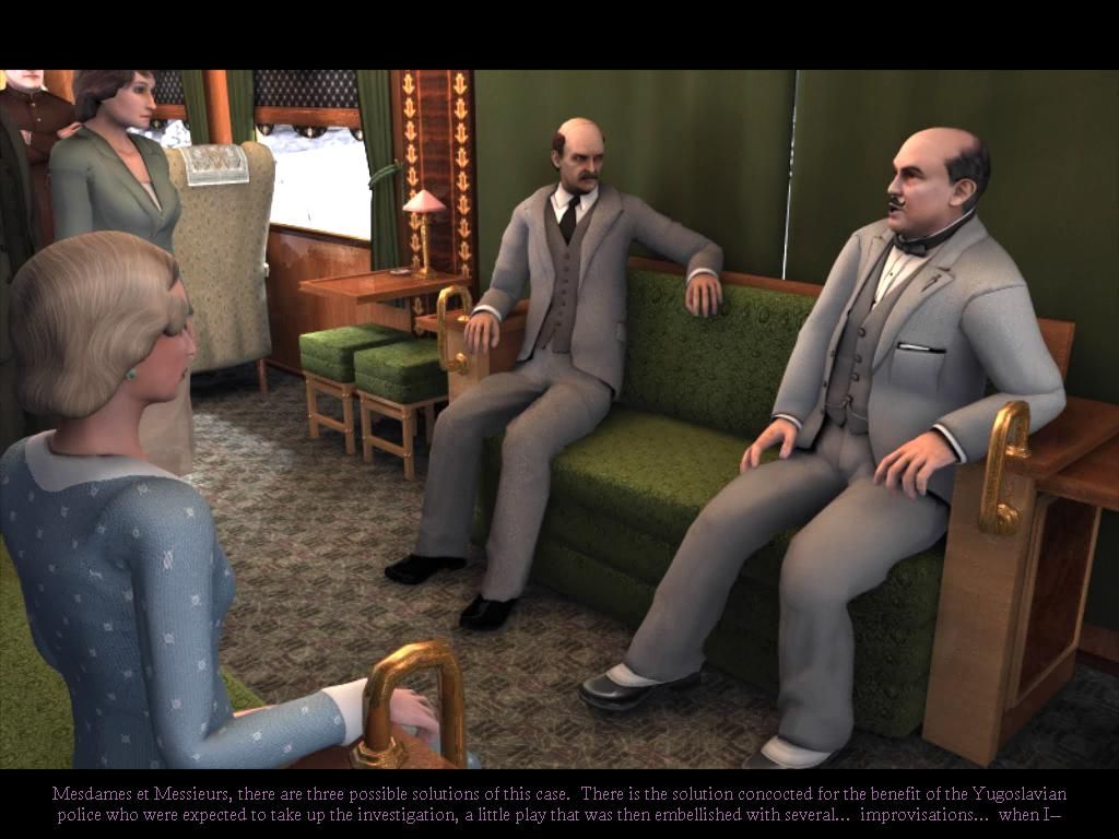 Agatha Christie Murder on the Orient Express Disc 1 - 2 Microsoft Windows PC CD-PC Gamez USA